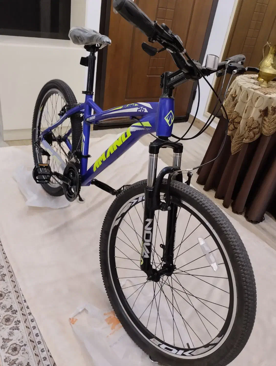 سلام دوچرخه 26تنه آلومینیوم آمانو|دوچرخه، اسکیت، اسکوتر|رشت, منظریه|دیوار