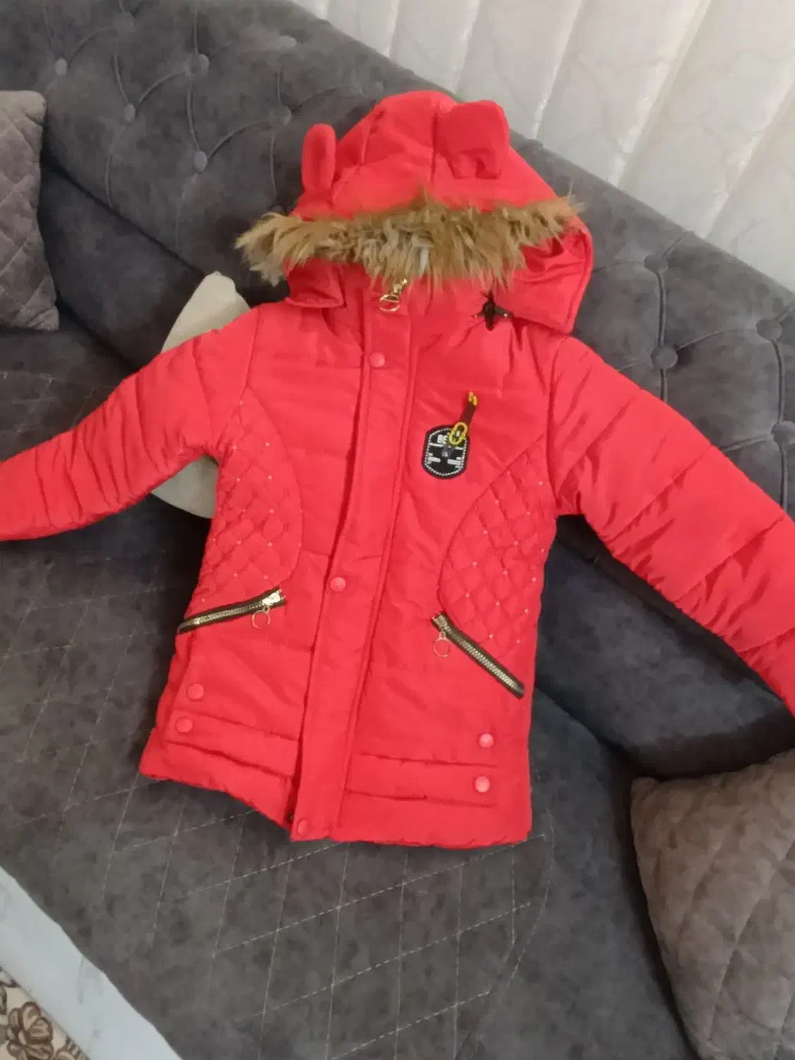 کاپشن نو سایز ۳دخترانه|لباس|قم, وادی السلام|دیوار