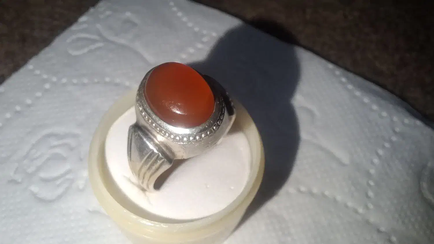 اگشتر عقیق یمنی|جواهرات|فولادشهر, فولادشهر|دیوار