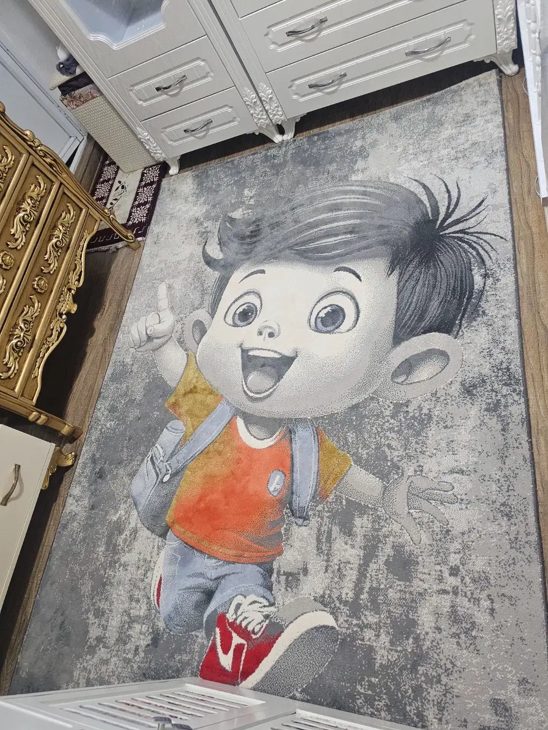 فرش اتاق کودک۶متری|فرش|نظرآباد, شهرک سید جمال الدین|دیوار