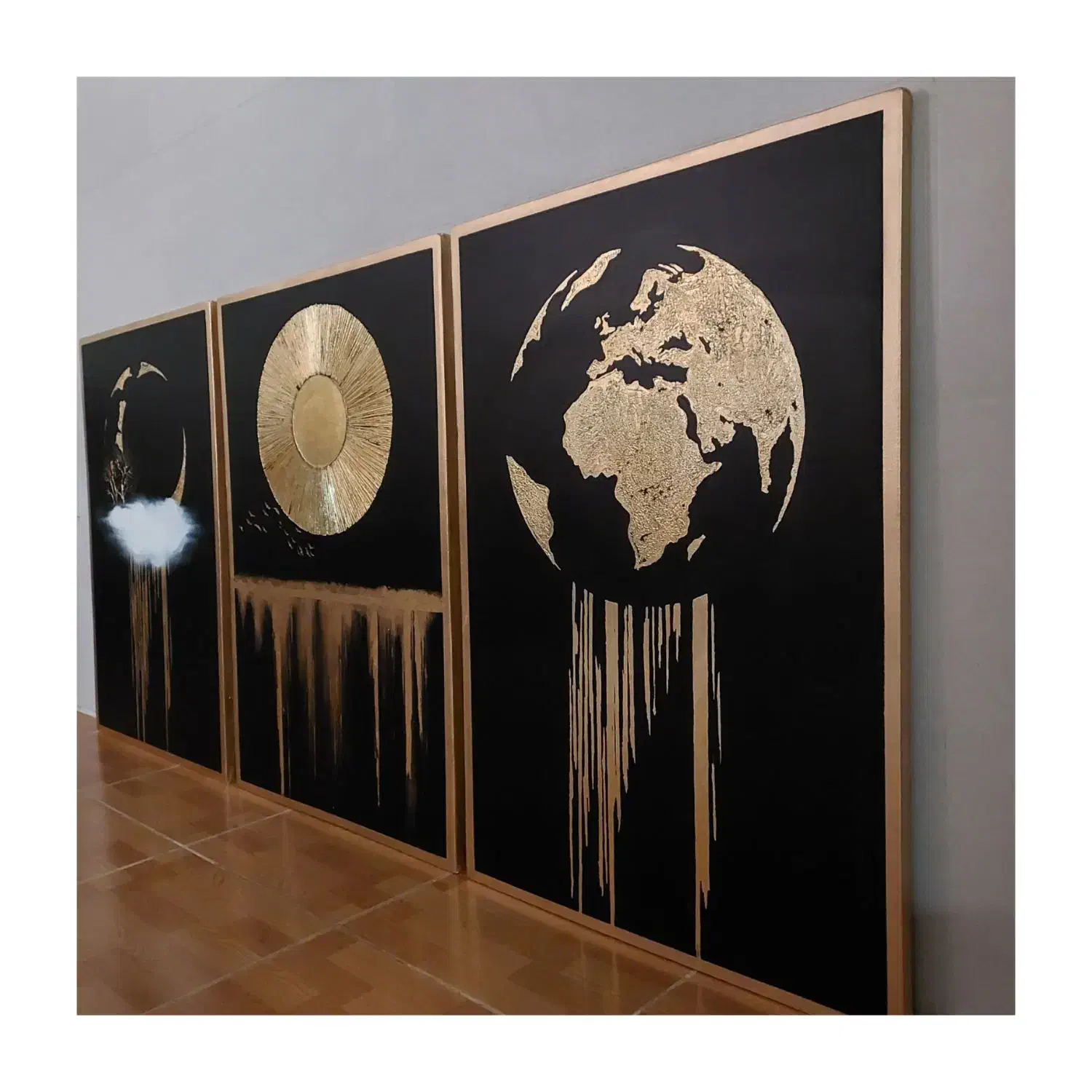 تابلو آفرینش|تابلو، نقاشی، عکس|رشت, شهرک قدس|دیوار