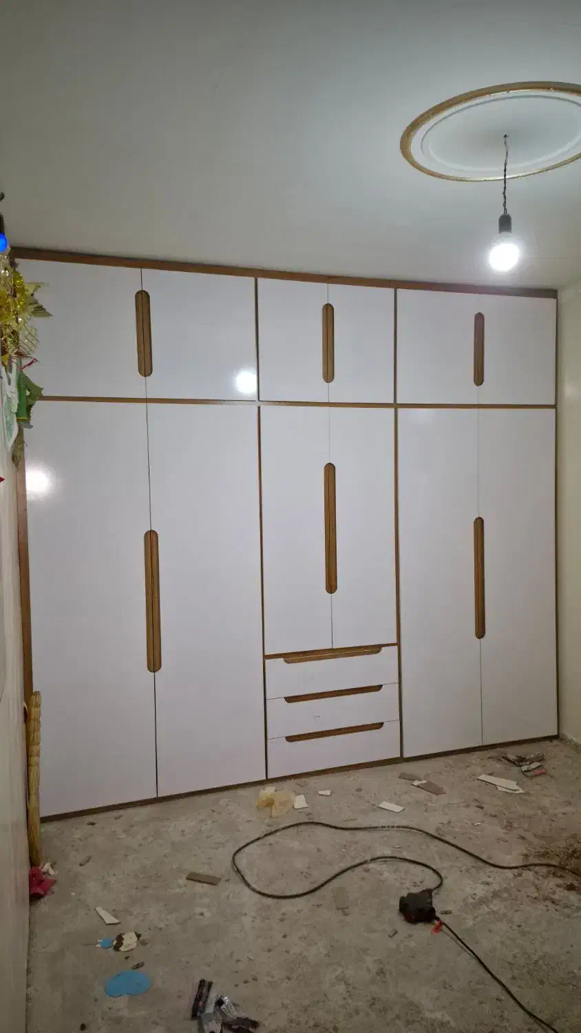 ساخت انواع کابینت کمد دیواری جا کفشی و...|جاکفشی، کمد، دراور|گالیکش, |دیوار