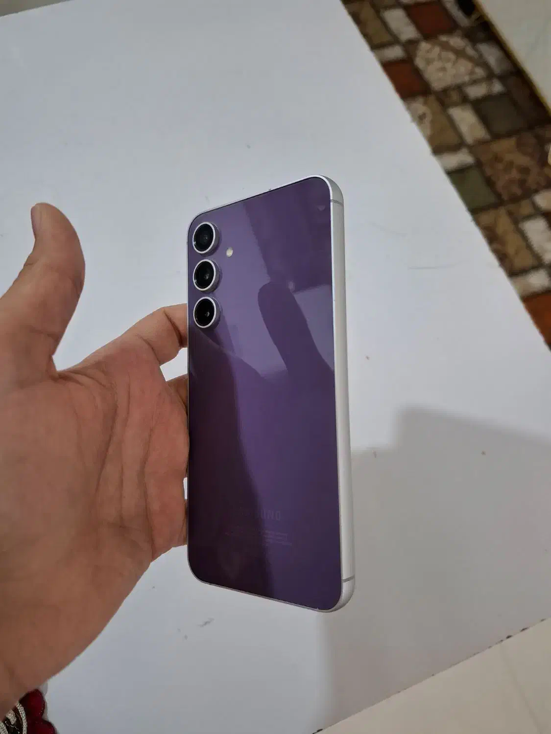 s23fe رنگ بنفش بدون نقطه|موبایل|مشهد, فدک|دیوار