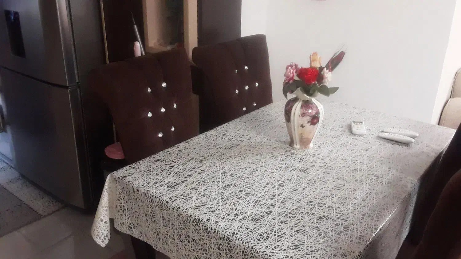 میز نهار خوری ۴نفر سالم|میز و صندلی غذاخوری|ماسال, |دیوار