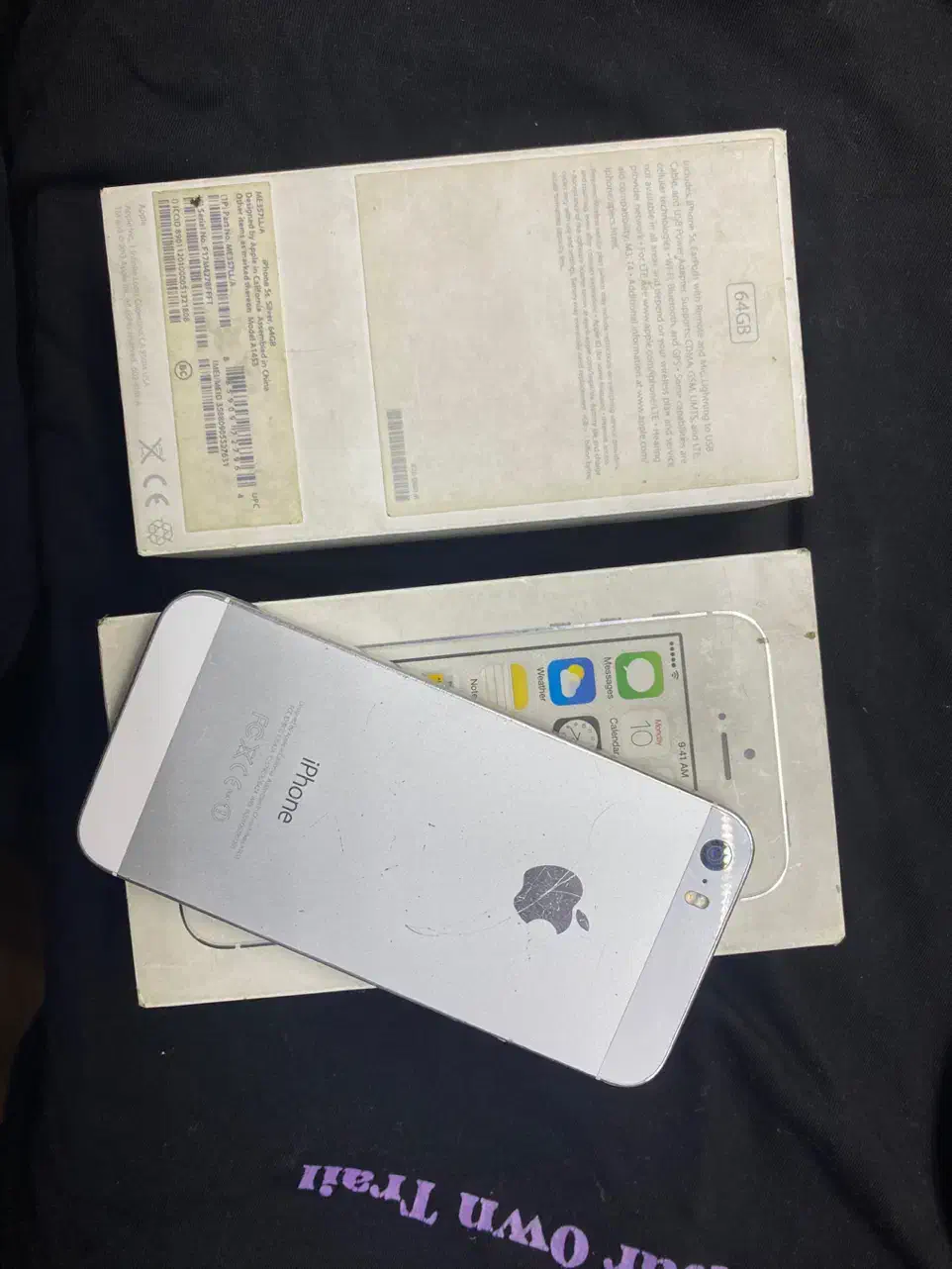 اپل iPhone 5s با حافظهٔ ۶۴ گیگابایت ایرپاد ۲ اپل|موبایل|تهران, آسمان|دیوار