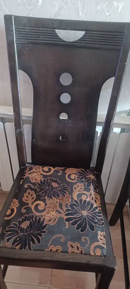 میز غذا خوری ۶ نفره قهوه ایی|میز و صندلی غذاخوری|کرمانشاه, |دیوار