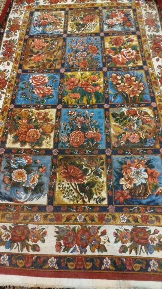 فرش دستبافت خشت شیدا|فرش|فارسان, |دیوار