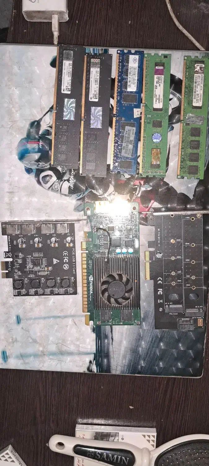 گرافیک رم کارت usb کارت مبدل ssd m2|قطعات و لوازم جانبی رایانه|اسدآباد, |دیوار