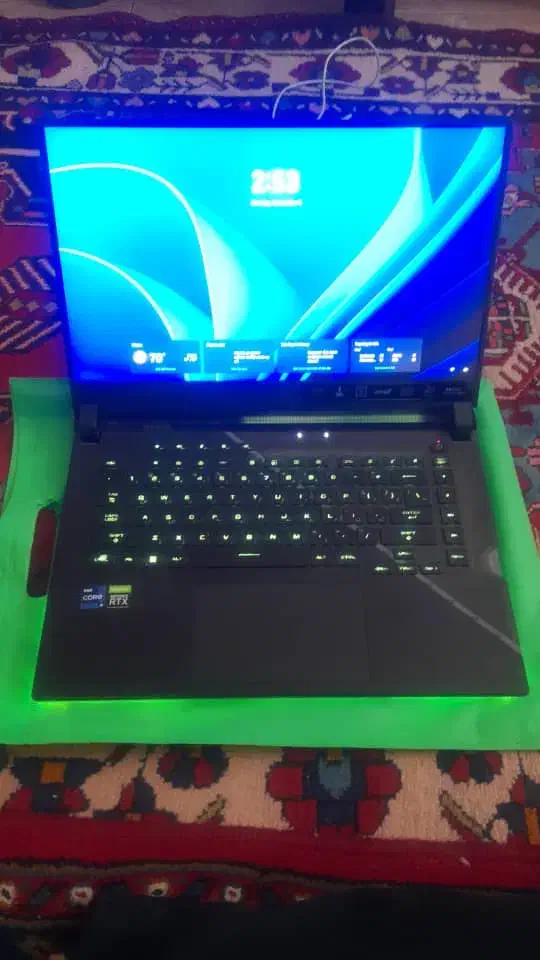 g533zw 3070ti 12900h1tr ssd ram32 4800|رایانه همراه|اسلامشهر, شهرک فرهنگیان|دیوار