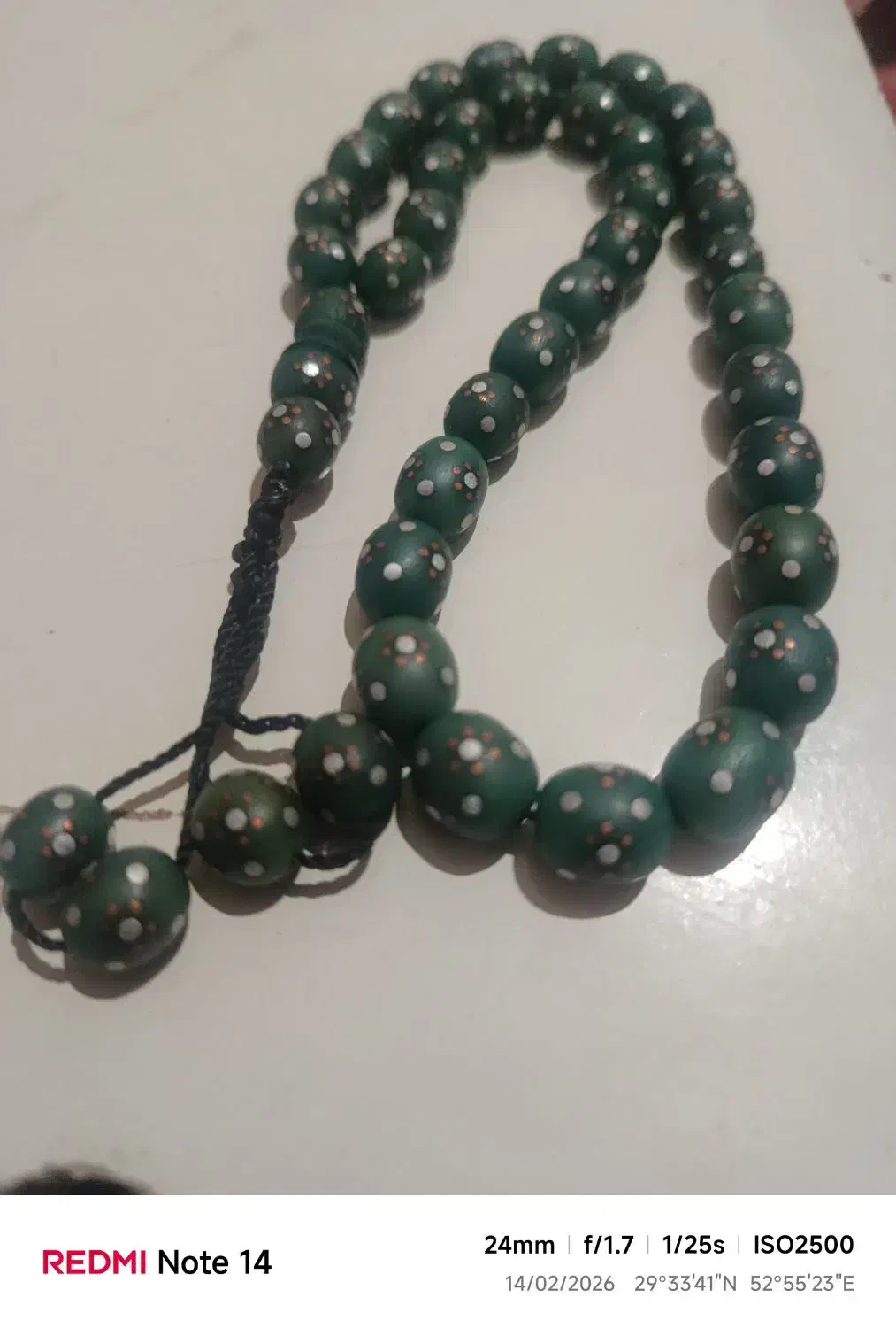 تسبیح|کلکسیون اشیاء عتیقه|شیراز, شاهجیان|دیوار