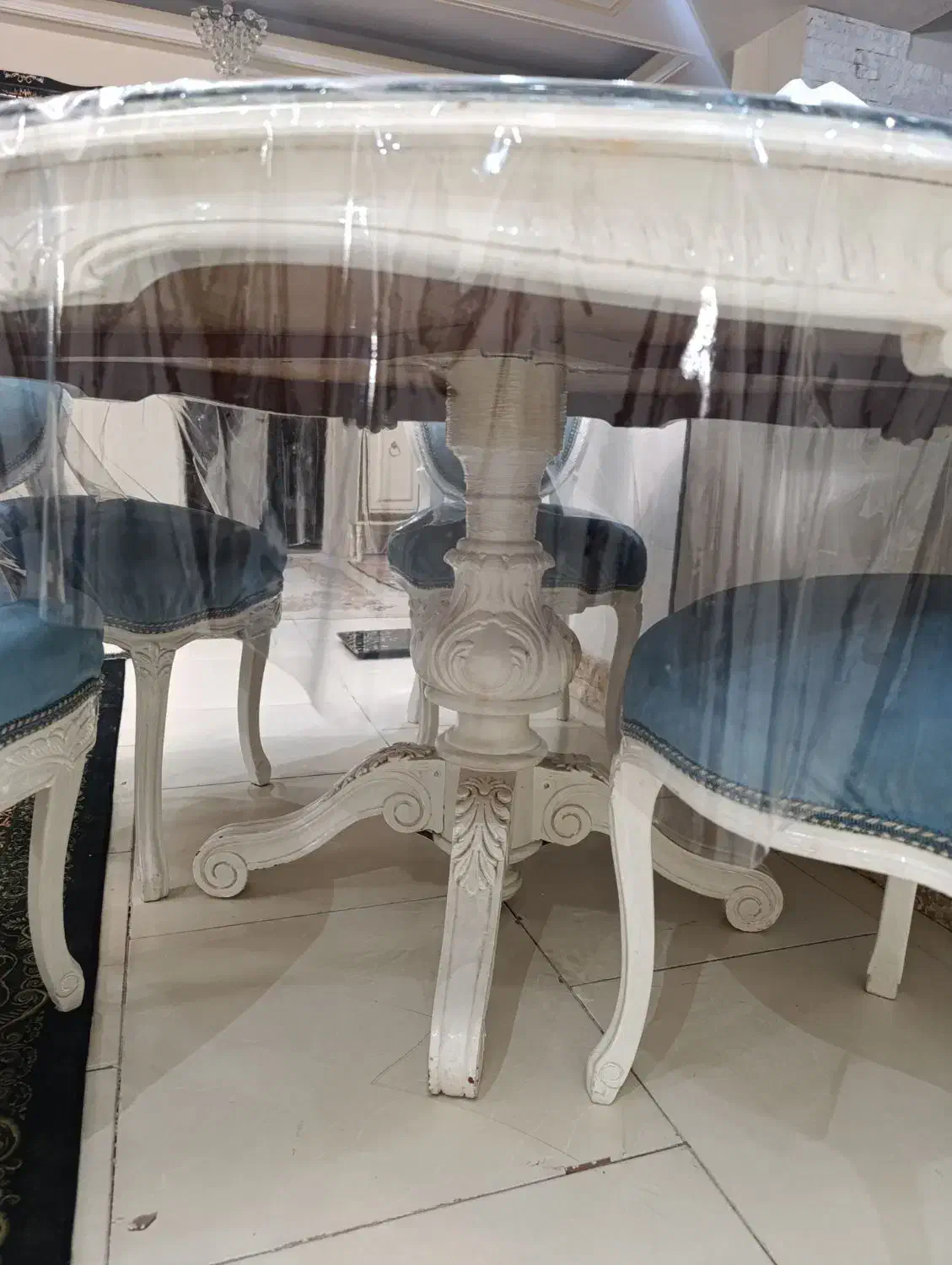 میز ناهار خوری|میز و صندلی غذاخوری|مشکیندشت, |دیوار