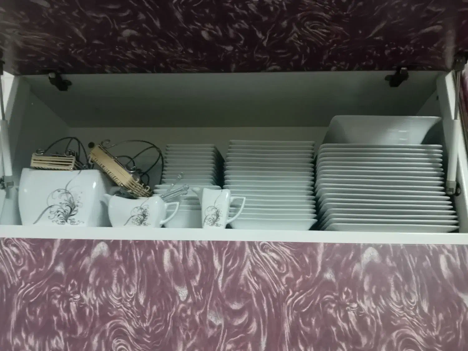 چینی ۱۸ نفره|ظروف سرو و پذیرایی|قنوات, |دیوار