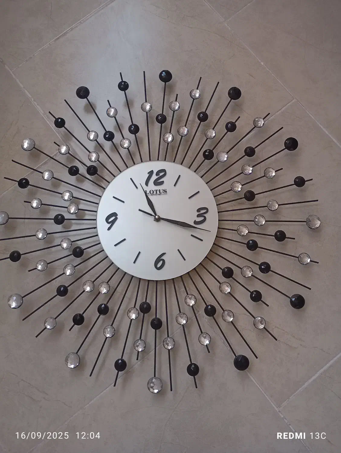 ساعت خورشیدی مارک لوتوس اصل|ساعت|سبزوار, کوی بهار|دیوار