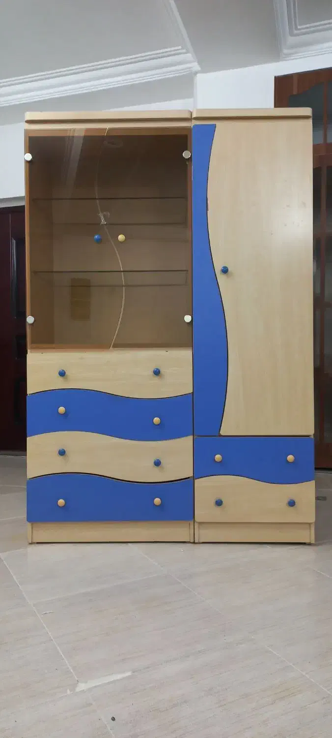 کمد دو تیکه|جاکفشی، کمد، دراور|نظرآباد, نظرآباد|دیوار