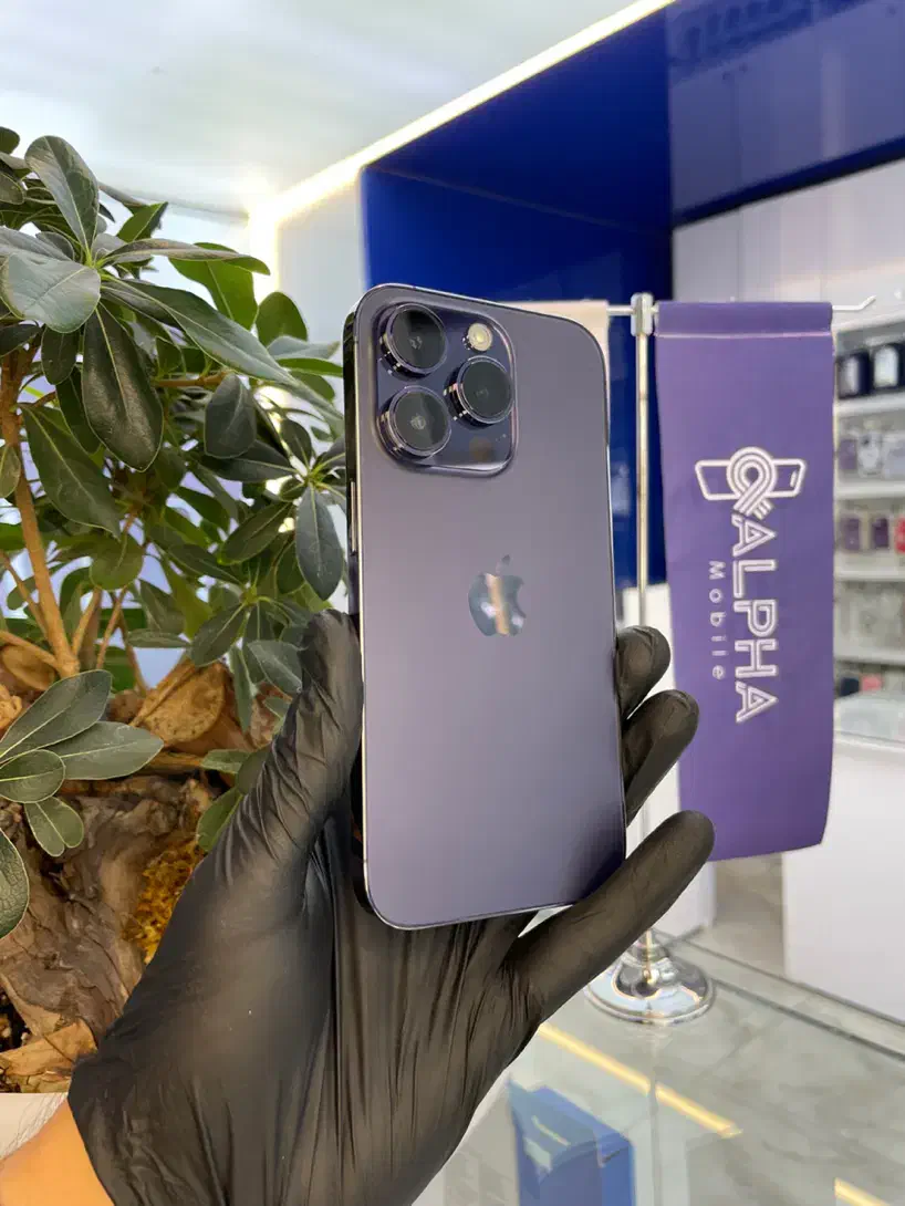 آیفون ۱۴ پرو ۲۵۶ za باتری ۹۳ فابریک با ریجستر|موبایل|سبزوار, ولیعصر (نجار آباد)|دیوار