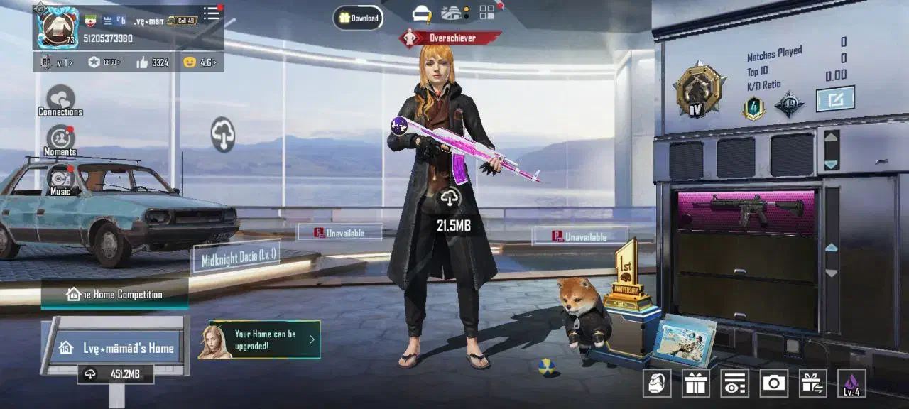 اکانت پابجی طاق با فری فایر|کنسول، بازی ویدئویی و آنلاین|شیراز, شاپورجان|دیوار