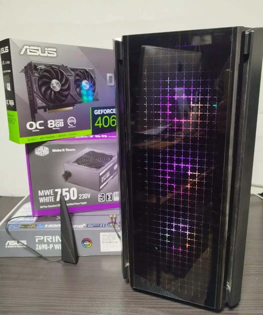 کیس گیمینگ نسل۱۲ با گرافیک درحد4060ti asus + z690|رایانه رومیزی|تهران, جمهوری|دیوار