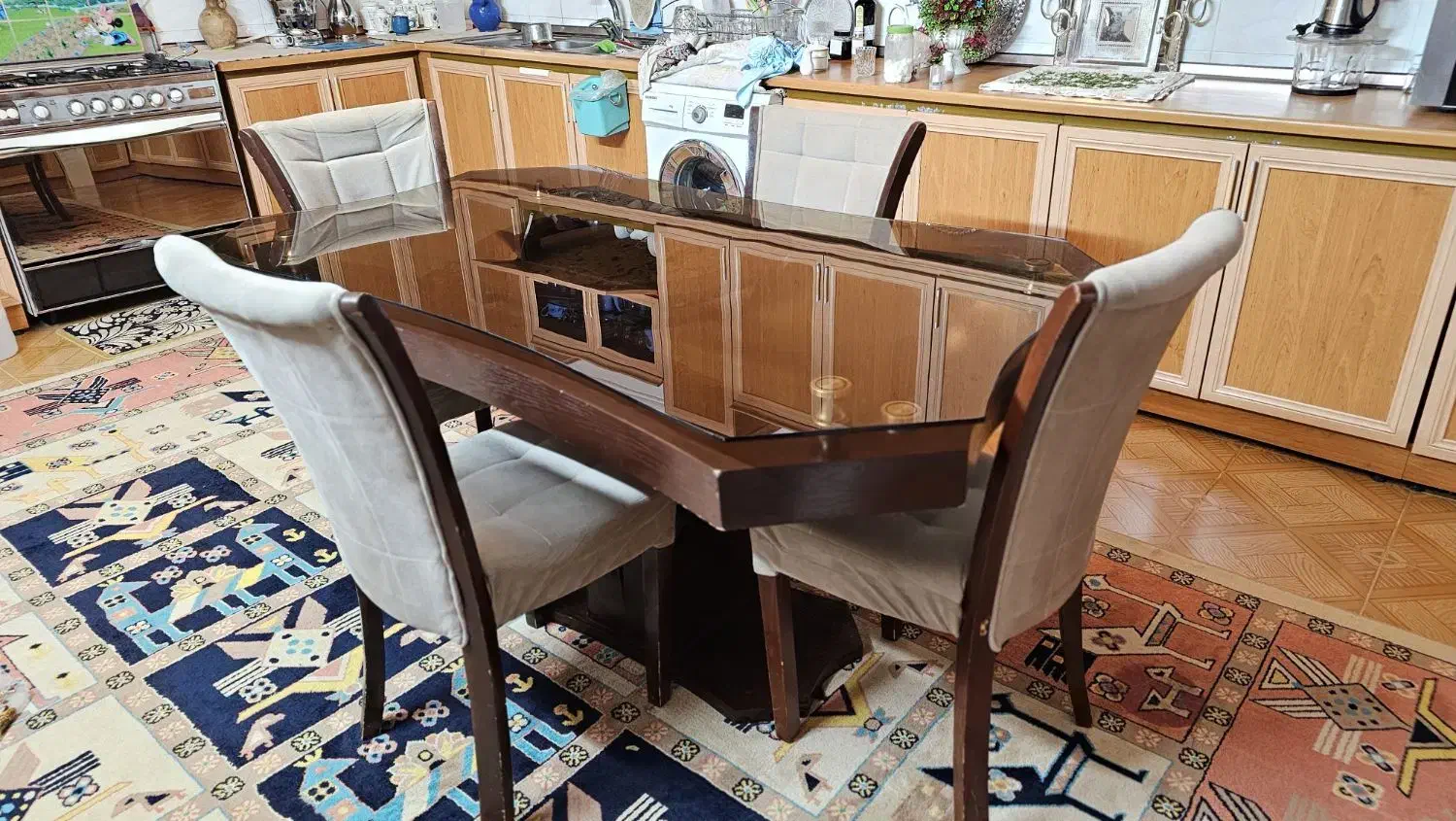 میز ناهارخوری، میز تلویزیون، عسلی|میز و صندلی غذاخوری|اسفراین, |دیوار