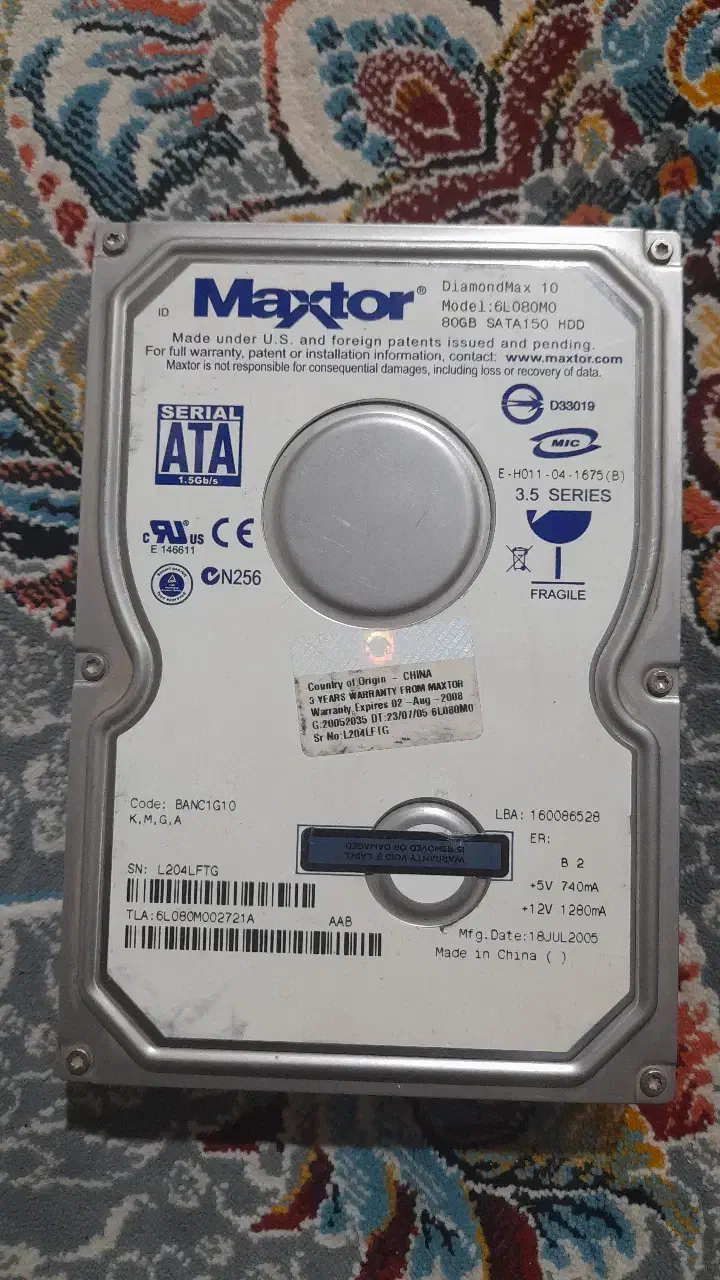 هارد فروشی|قطعات و لوازم جانبی رایانه|بجنورد, |دیوار