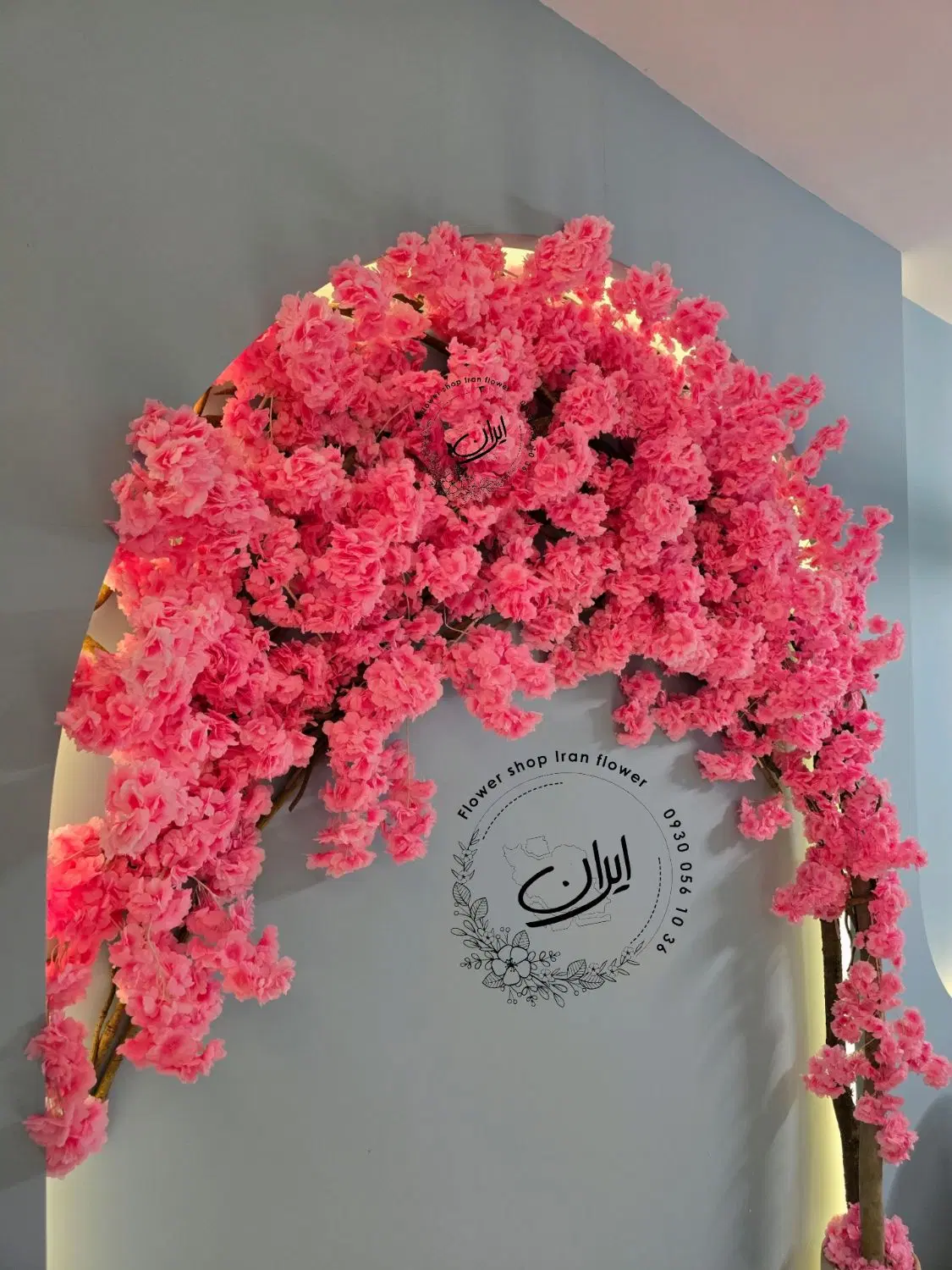 درخت شکوفه ایران گل تولیدنصب اجرا باسابقه درخشان|گل مصنوعی|تهران, پاسداران|دیوار