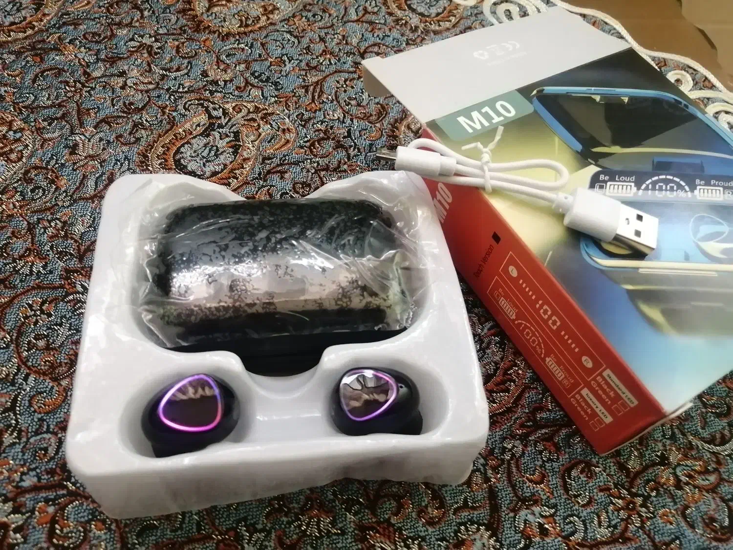 هدفون بلوتوثی m10 نو|پخشکننده همراه|بیرجند, |دیوار