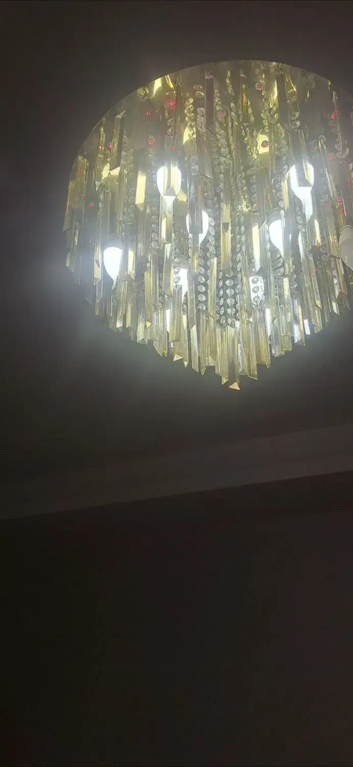 لوستر کریستال|لوستر و چراغ آویز|مشکیندشت, |دیوار