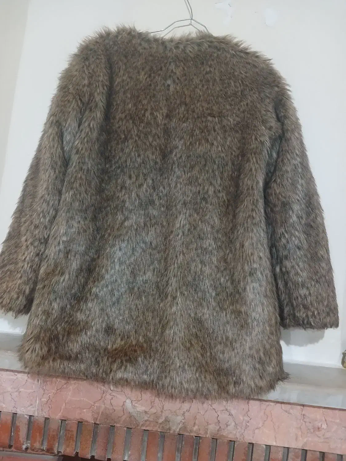 کت  خز  مصنوعی سایز چهل|لباس|کرج, کوی امامیه|دیوار