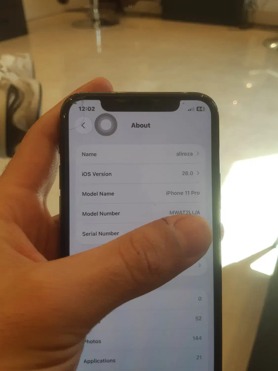 اپل iPhone 11 Pro با حافظهٔ ۲۵۶ گیگابایت|موبایل|مشهد, شهرآرا|دیوار