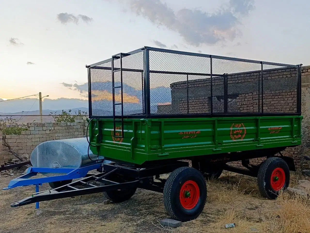 تریلی تراکتور|ماشینآلات صنعتی|خلیفان, |دیوار