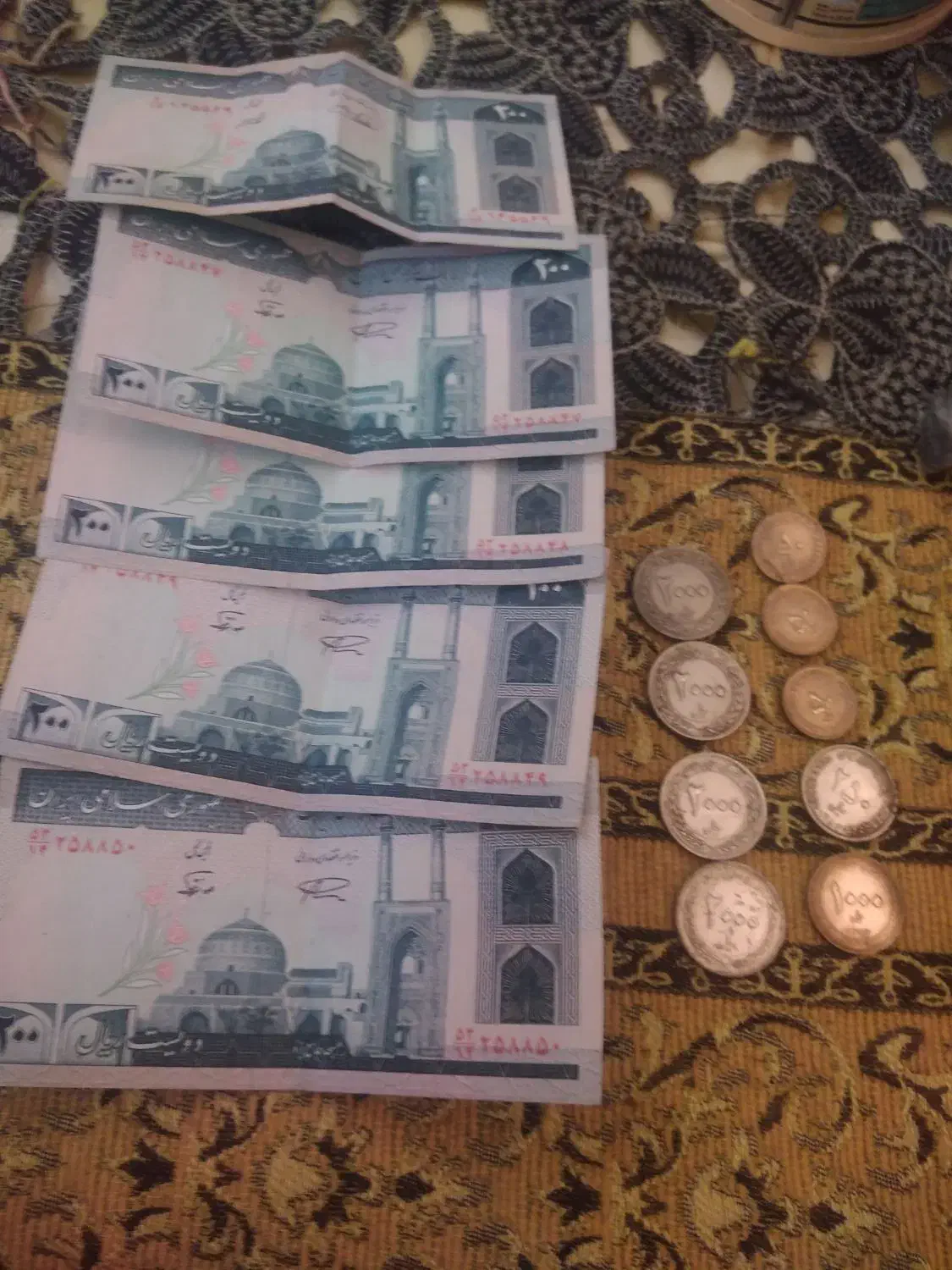 اسکناس20تومانی4عددسریال پشت هم و1عددمتمایزو9عددسکه|کلکسیون سکه، تمبر، اسکناس|تهران, تهرانپارس شرقی|دیوار