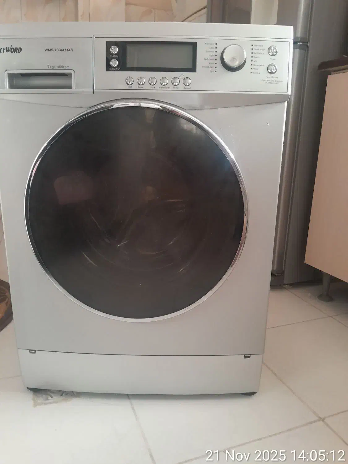 ماشین لباسشویی sky word|ماشین لباسشویی و خشککن لباس|فردیس, شهرک شهید حسینی|دیوار