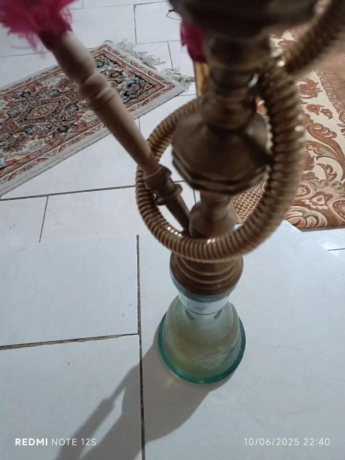 قلیون تنه برنجی بزرگ|کوهنوردی و کمپینگ|پاکدشت, شهرک امام رضا|دیوار