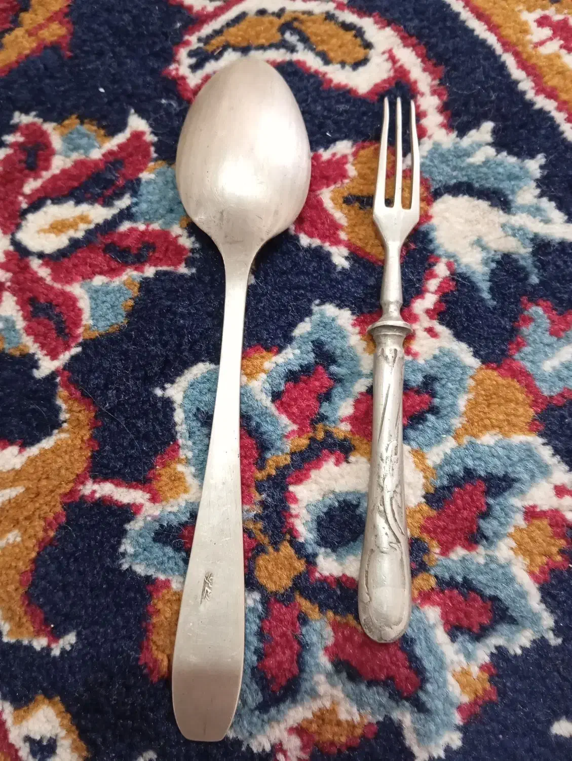 قاشق چنگال عتیقه|کلکسیون اشیاء عتیقه|مشهد, امیرآباد|دیوار