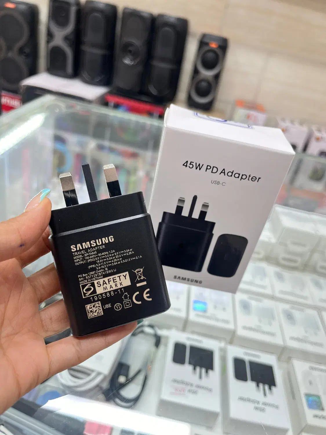شارژر 45 وات اصلی سامسونگ|لوازم جانبی موبایل و تبلت|کرج, شهرک اوج|دیوار