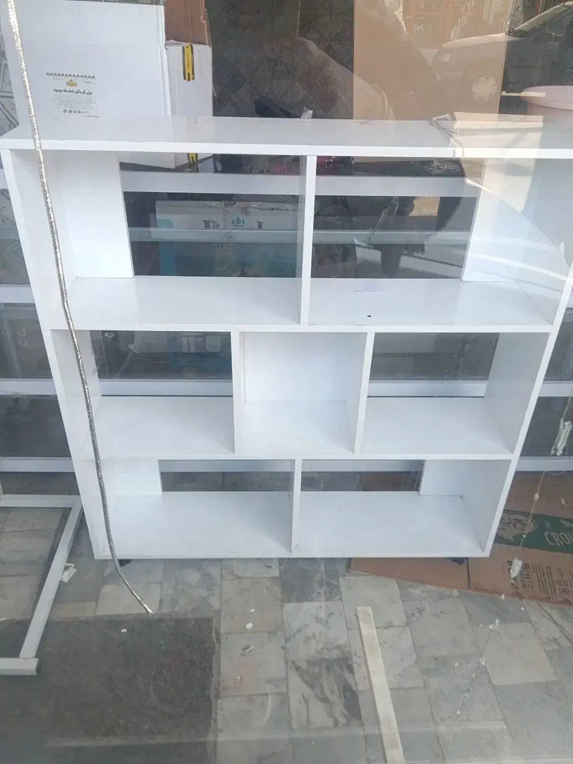 کتابخانه|کتابخانه، شلف، قفسه‌های دیواری|همدان, |دیوار