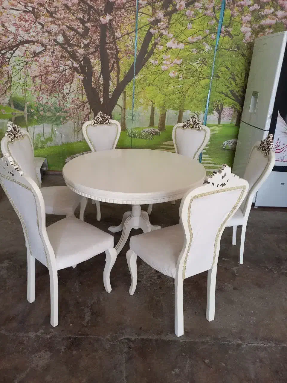 میز و صندلی نهارخوری ۶ نفره|میز و صندلی غذاخوری|ساری, |دیوار