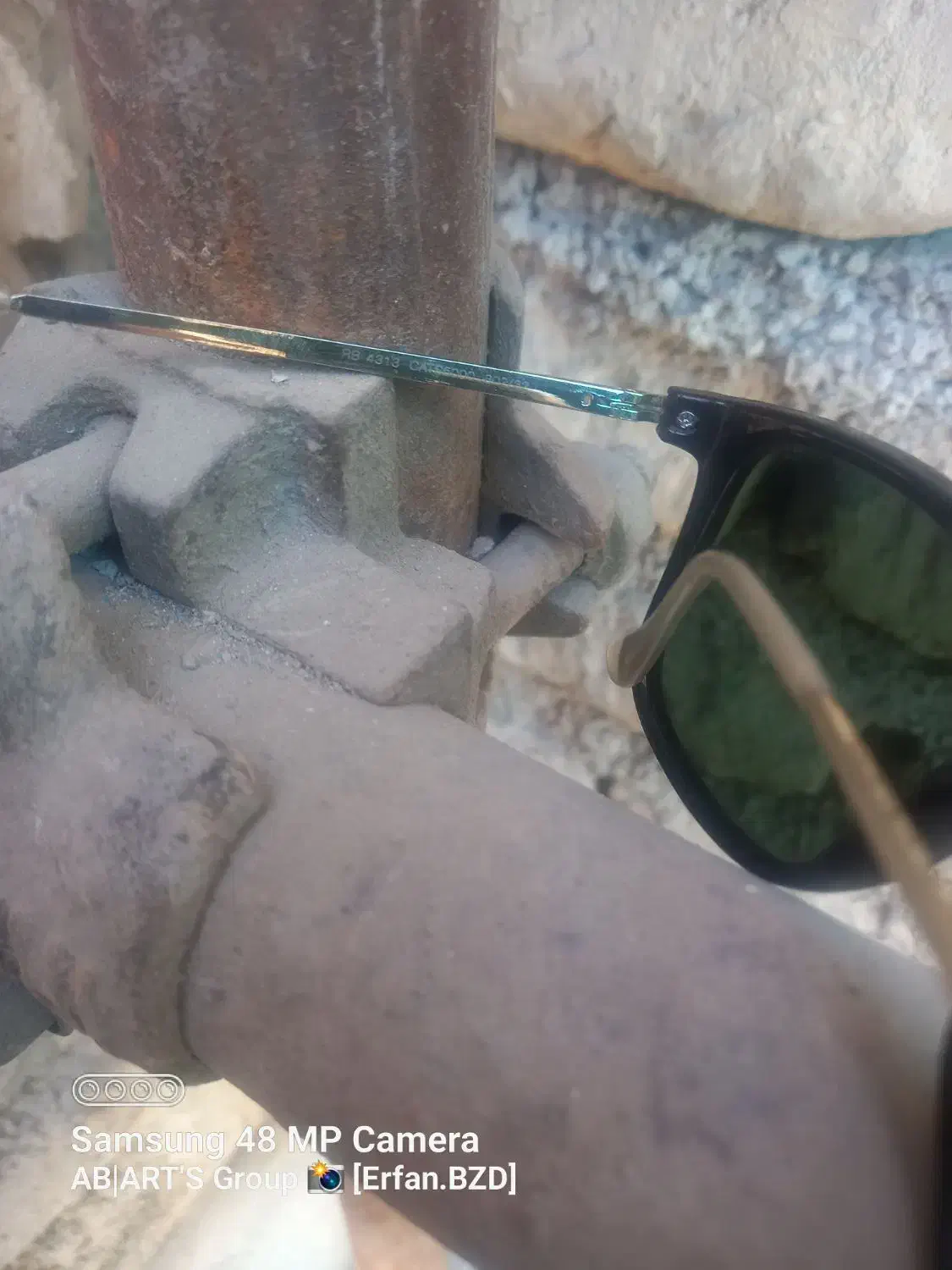 عینک اصلی وعوضاورجینال Ray Ban RB 4313 802/32|زیورآلات و اکسسوری|بجنورد, |دیوار