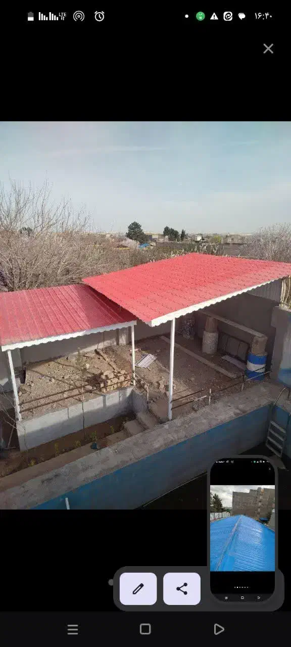 اجرای ساندویچ پانل و جوشکاری سیار سقف سوله والپست|خدمات پیشه و مهارت|گناباد, |دیوار