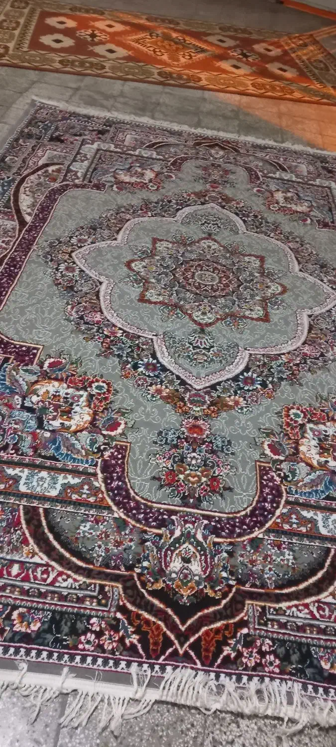 فرش نه متری در حد نو|فرش|گرگان, |دیوار