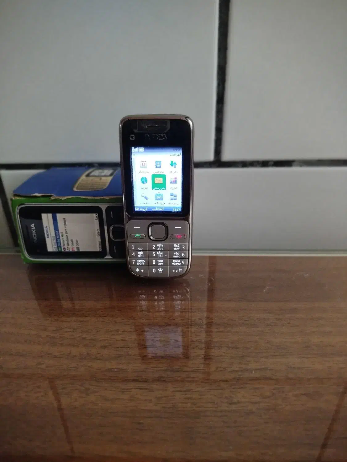 نوکیاC2.01فنلاند.سالم.|موبایل|اراک, |دیوار