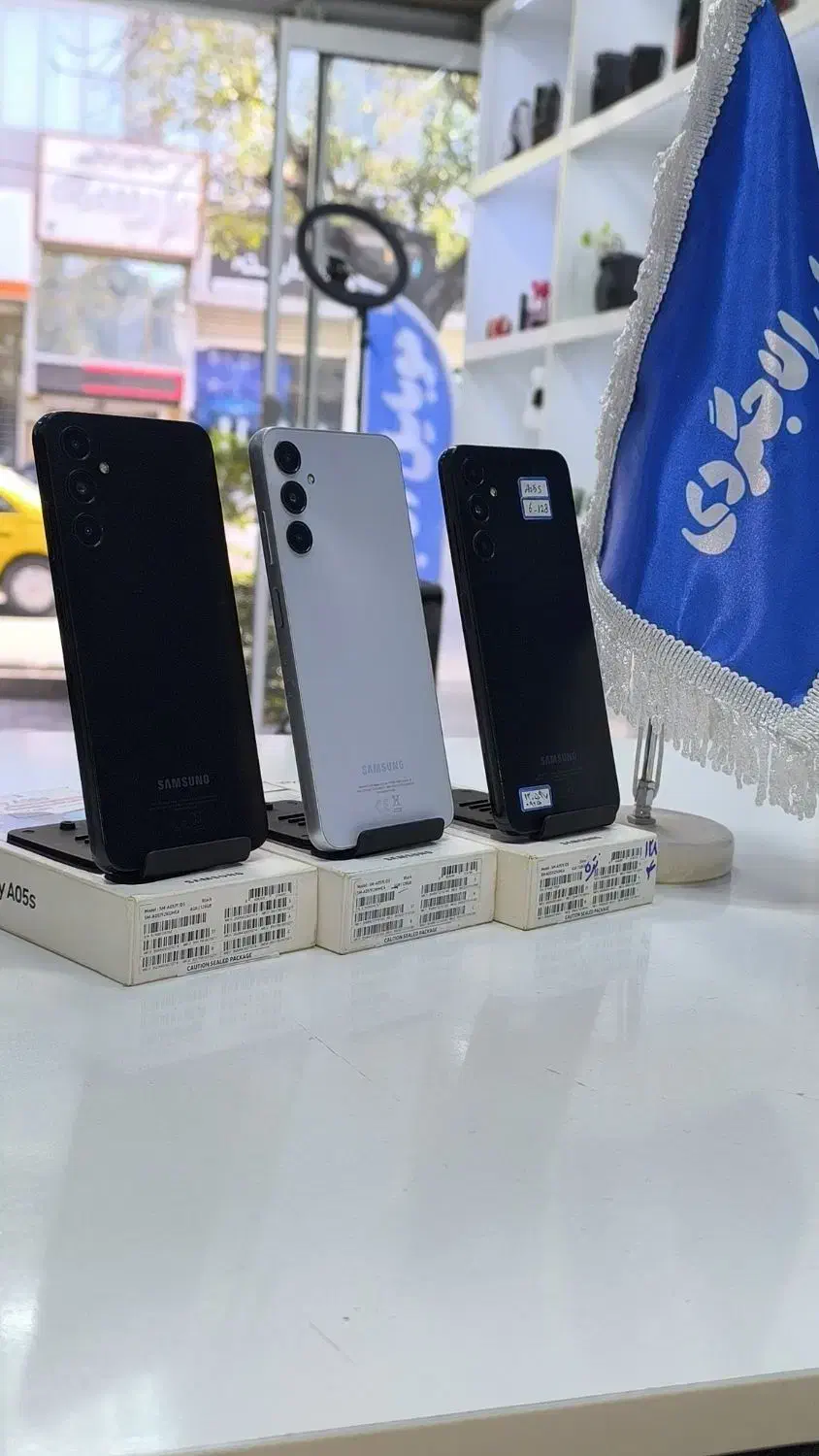 سامسونگ a05s حافظه 128 رم 6 در حد نو با گارانتی|موبایل|نیشابور, دارایی|دیوار