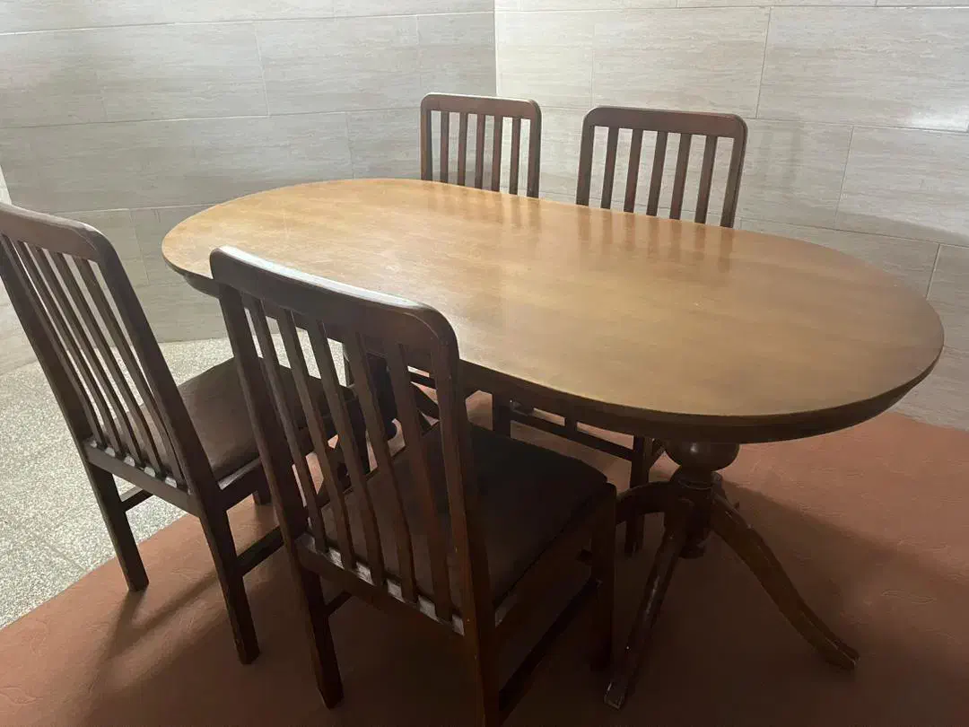 میز نهار خوری چهار نفره|میز و صندلی غذاخوری|یزد, |دیوار