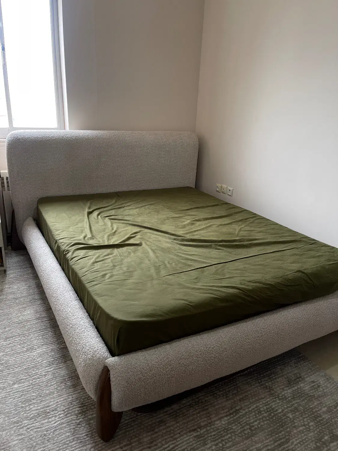 تخت خواب تدی|تخت و سرویس خواب|آستانه اشرفیه, |دیوار