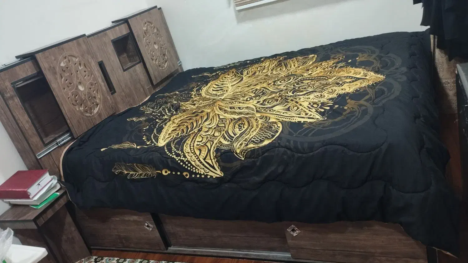 تخت دو نفره|تخت و سرویس خواب|دزفول, |دیوار