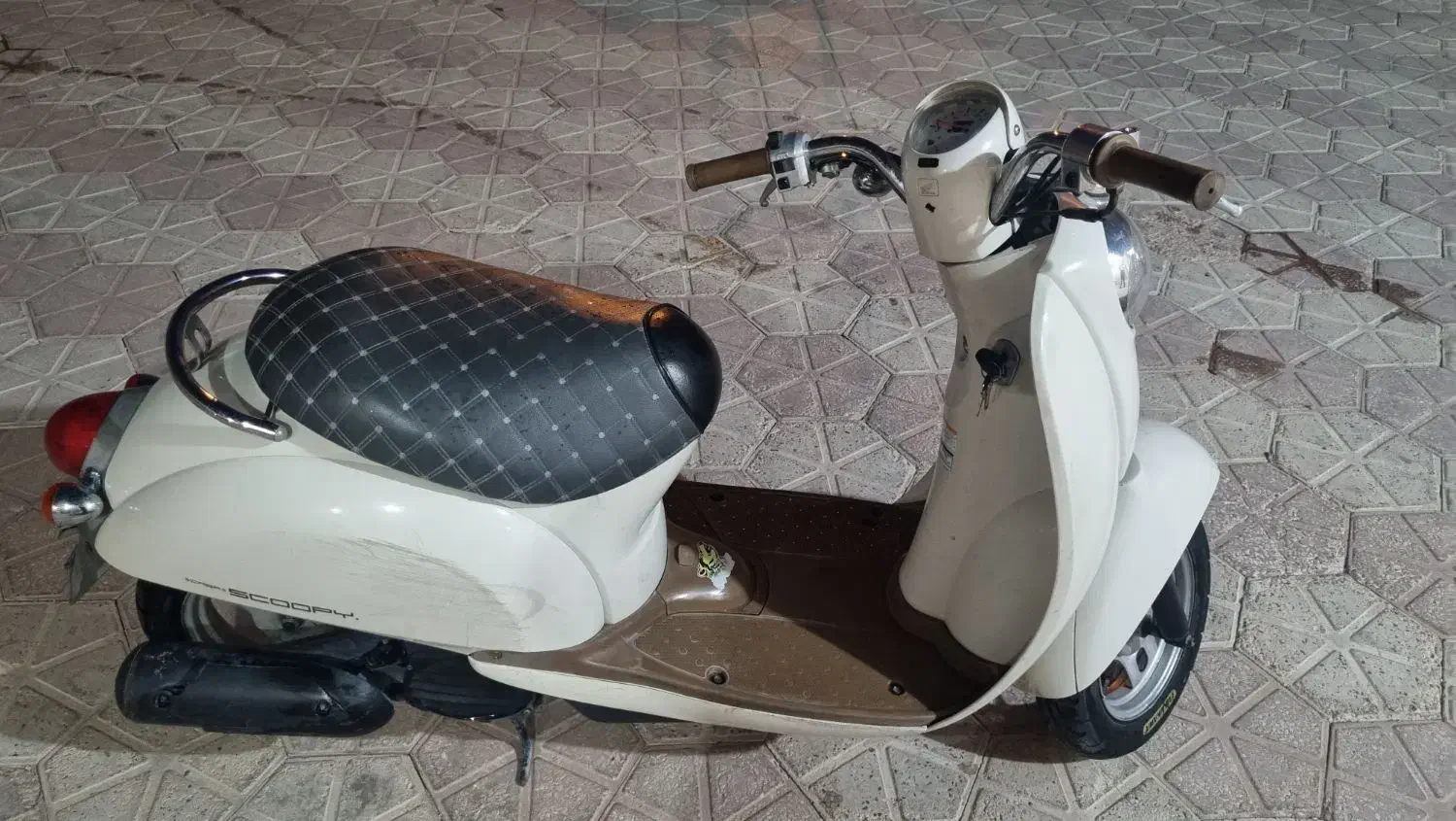 متور پاکشتی هوندا اسکوپی رنگ فابریک|موتورسیکلت|لامرد, |دیوار