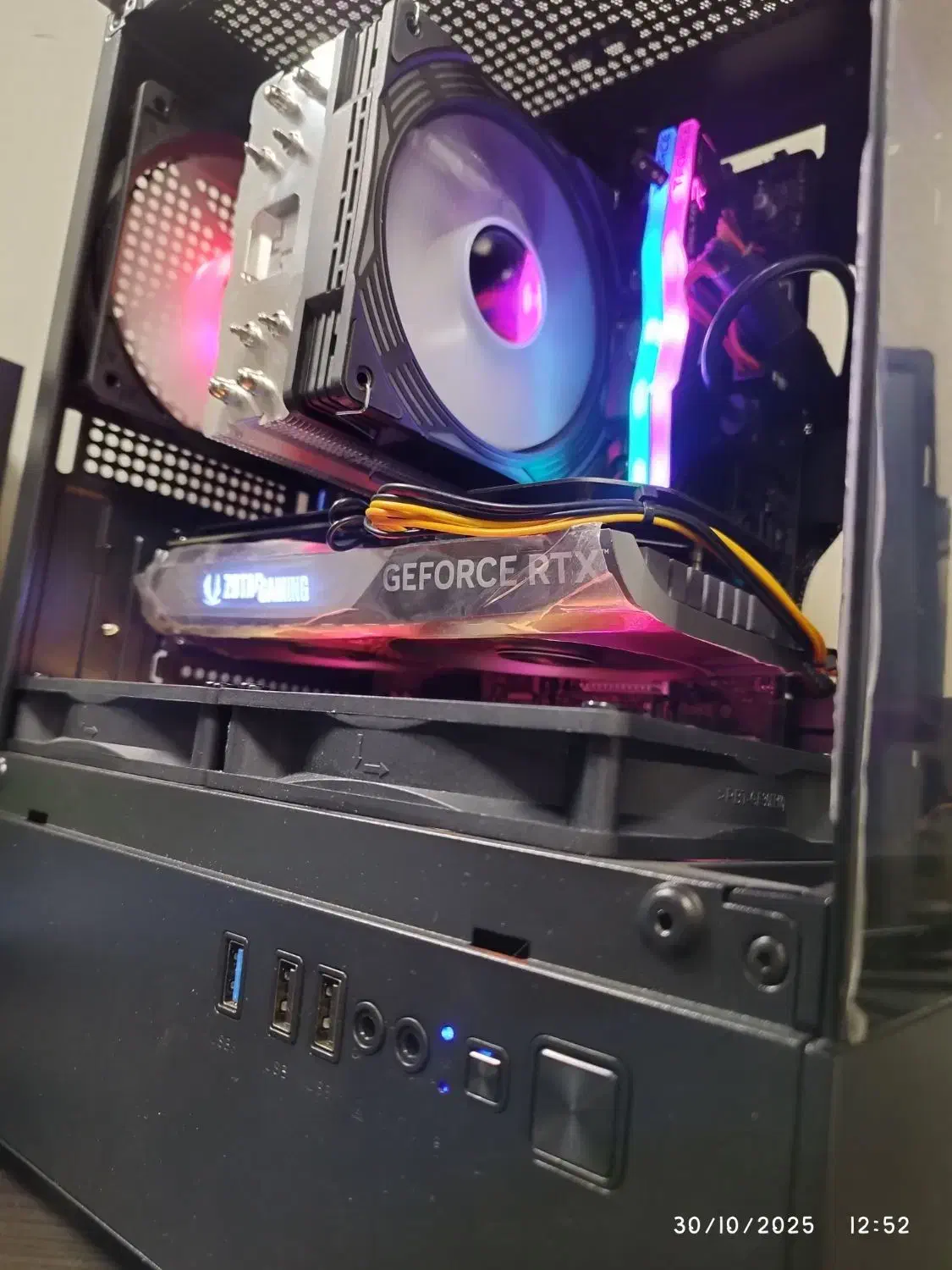 کیس گیمینگ نسل ۱۲ RTX4060 + B660 گارانتی دار در حد|رایانه رومیزی|تهران, شیخ هادی|دیوار