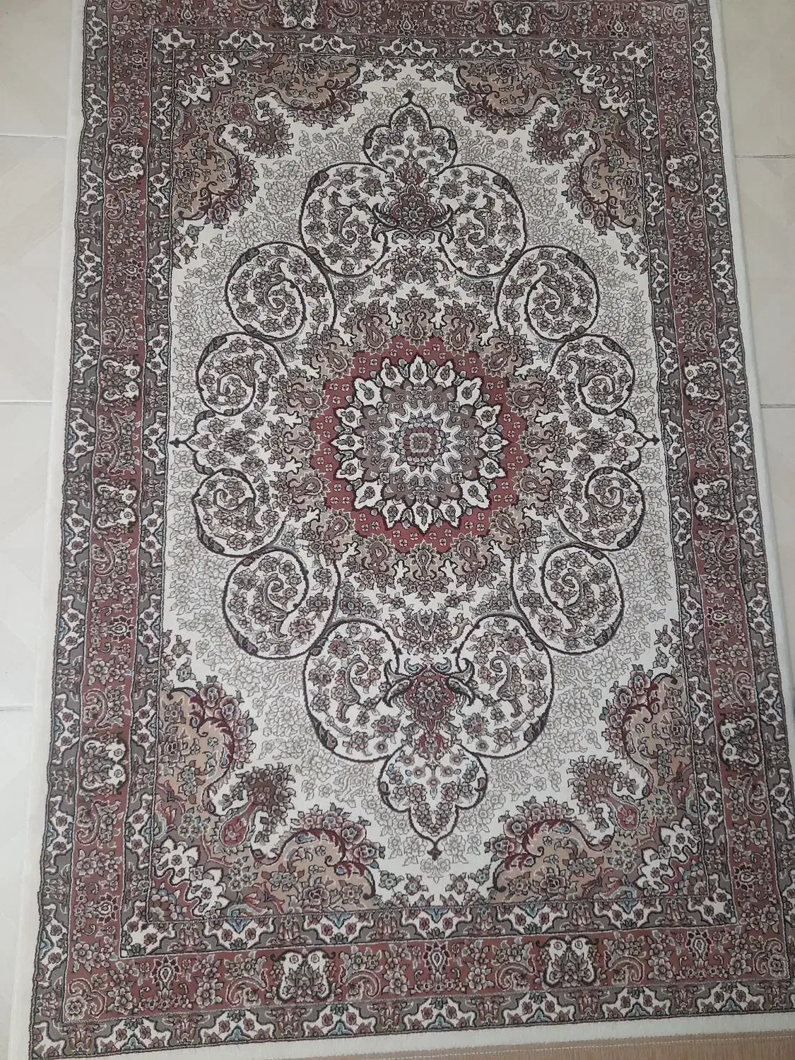 فرش ۵۰۰ شانه توس مشهد ابعاد ۱ در ۱/۵|فرش|ری, ظهیرآباد|دیوار