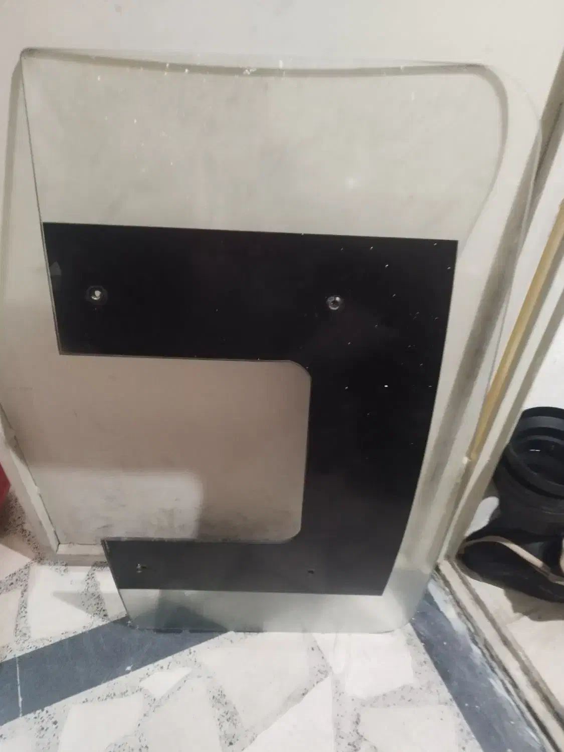 شیشه خم هود شومینه ای|هود|فردیس, کوی نور|دیوار