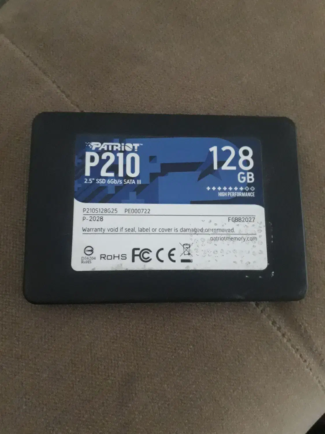 هارد۱۲۸ اس اس دی اینترنال|قطعات و لوازم جانبی رایانه|نیشابور, رحیم آباد|دیوار