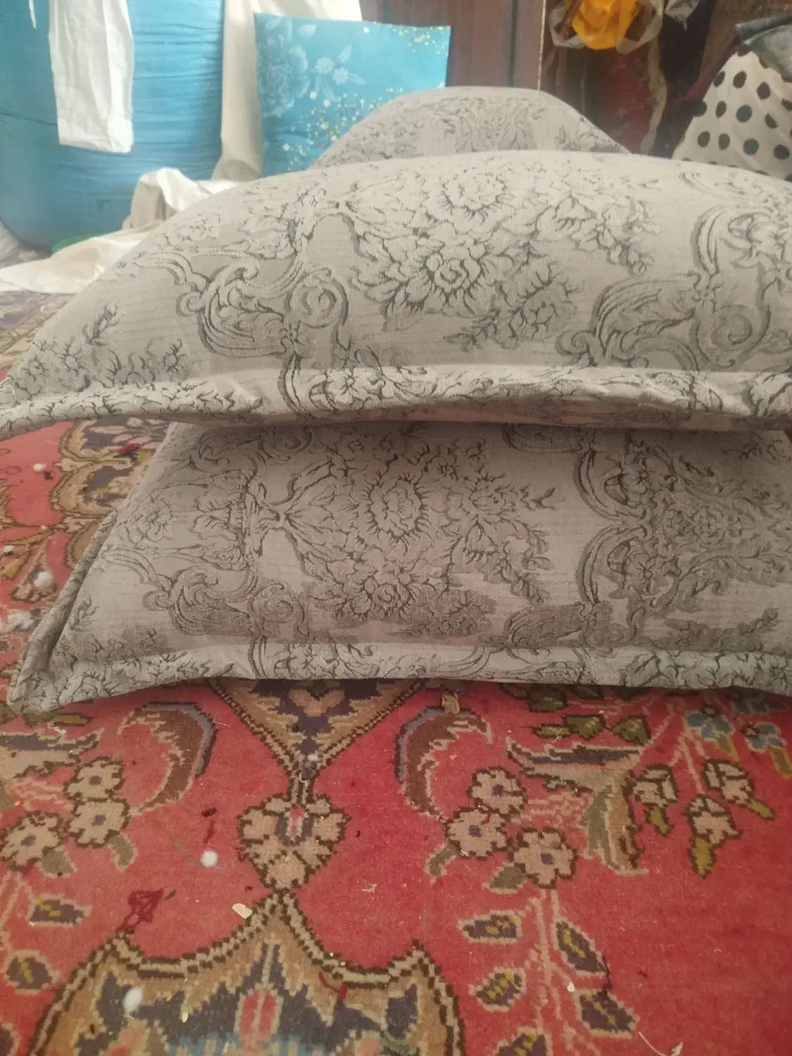 بالشت طبی با پشم ومتقال درجه یک|رختخواب، بالش، پتو|مراغه, |دیوار